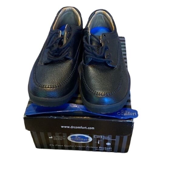 NEW Dr. Comfort Black Stallion Shoes – Men’s Size 15W (NIB) - Picture 2 of 11